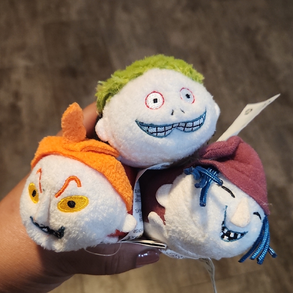 Disney NBC Tsum Tsum Plush Trio